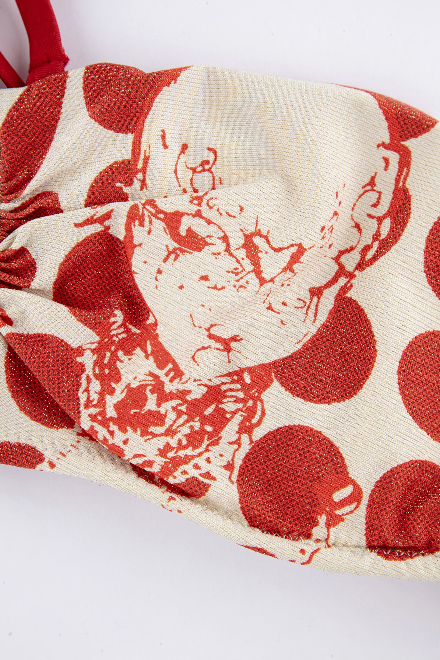 BLOOD PRINT DECONSTRUCTED BIKINI