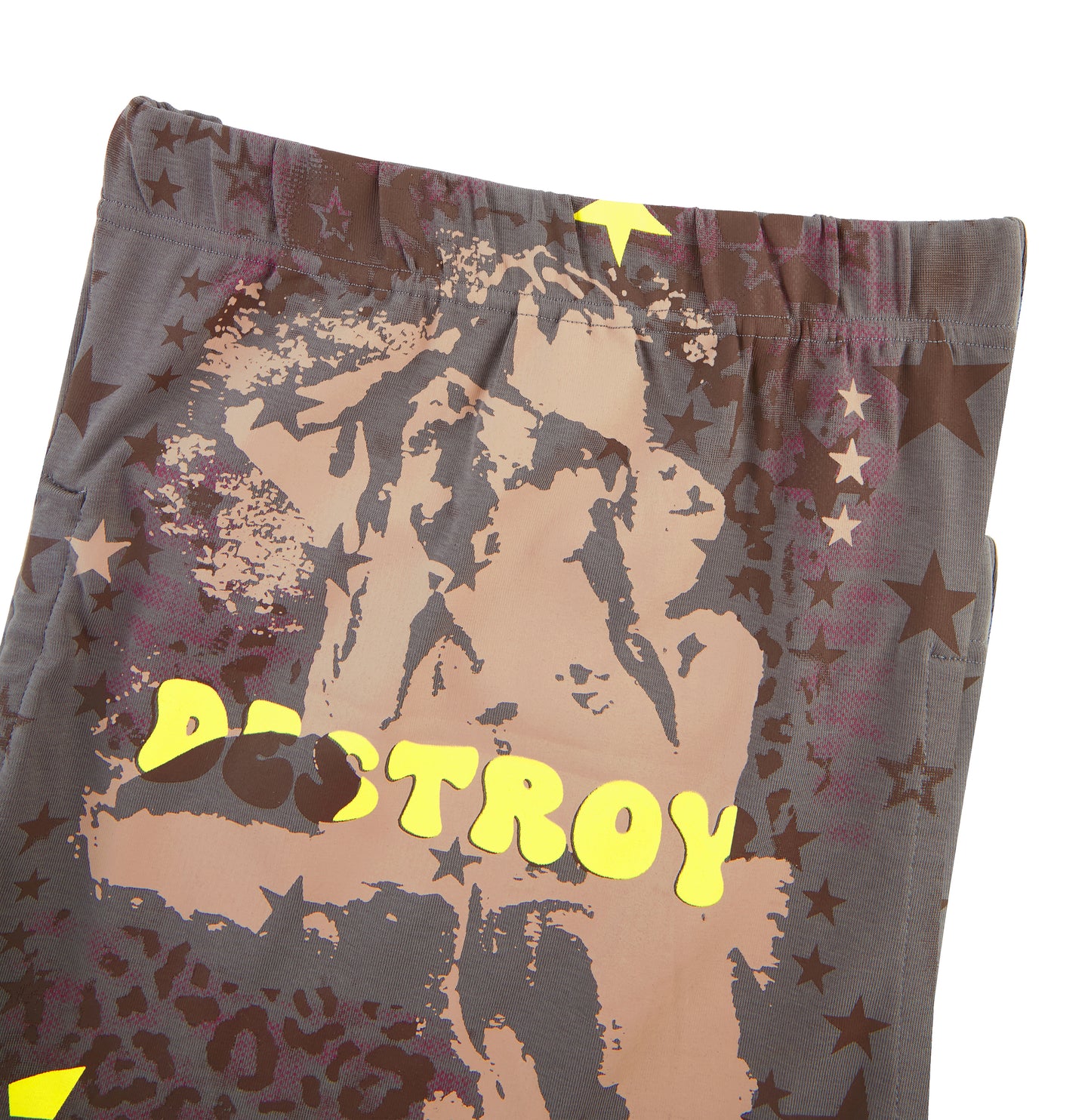 DESTROY GRAFFITI STAR TOP GREY