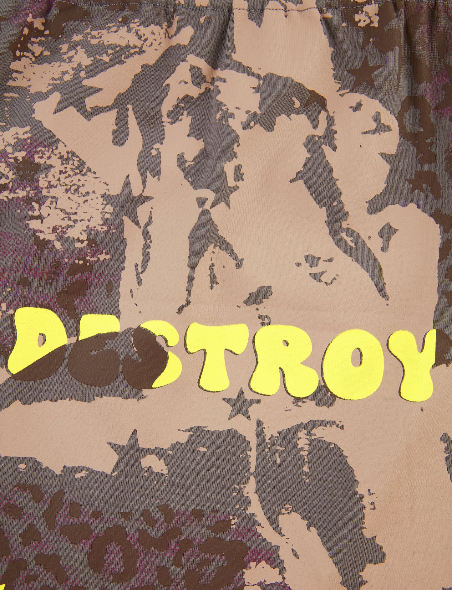DESTROY GRAFFITI STAR TOP GREY