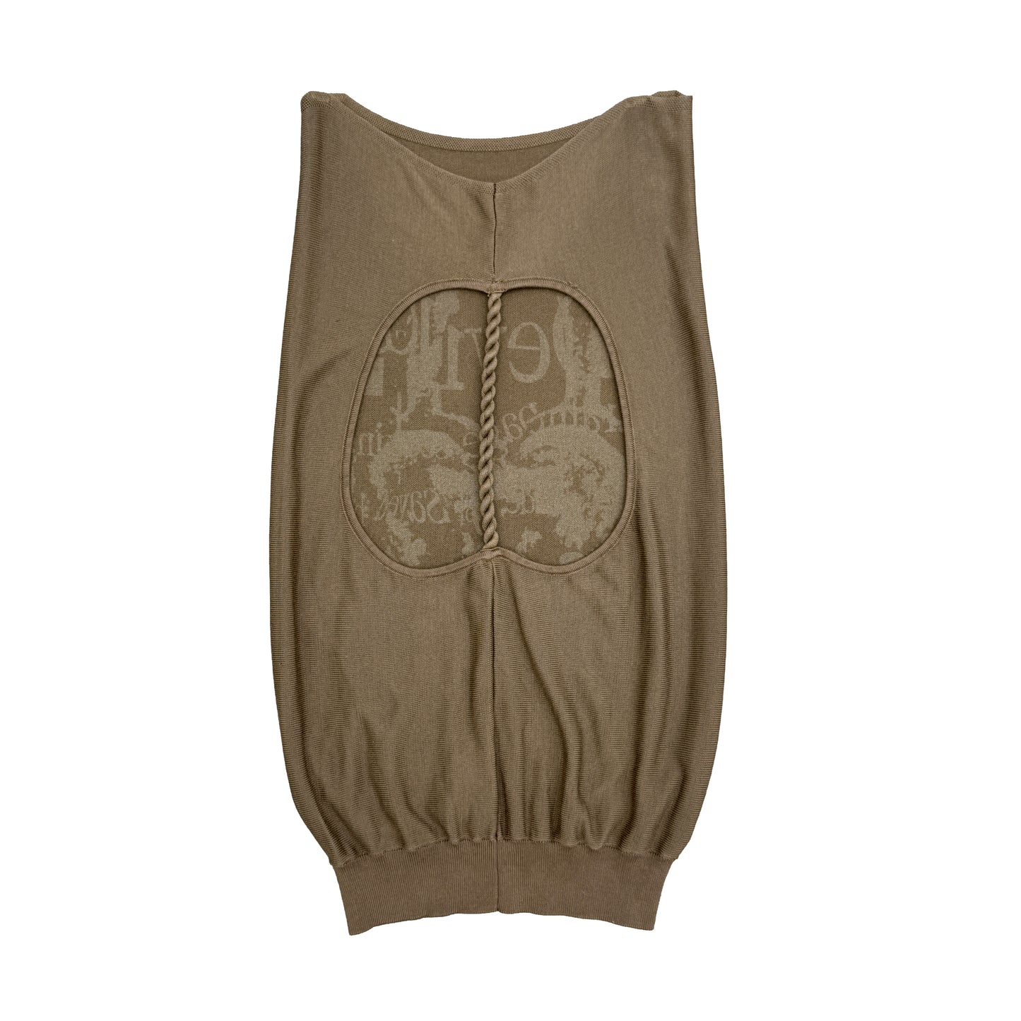 DEVIL’S LOCK TWISTED HALTER TANK