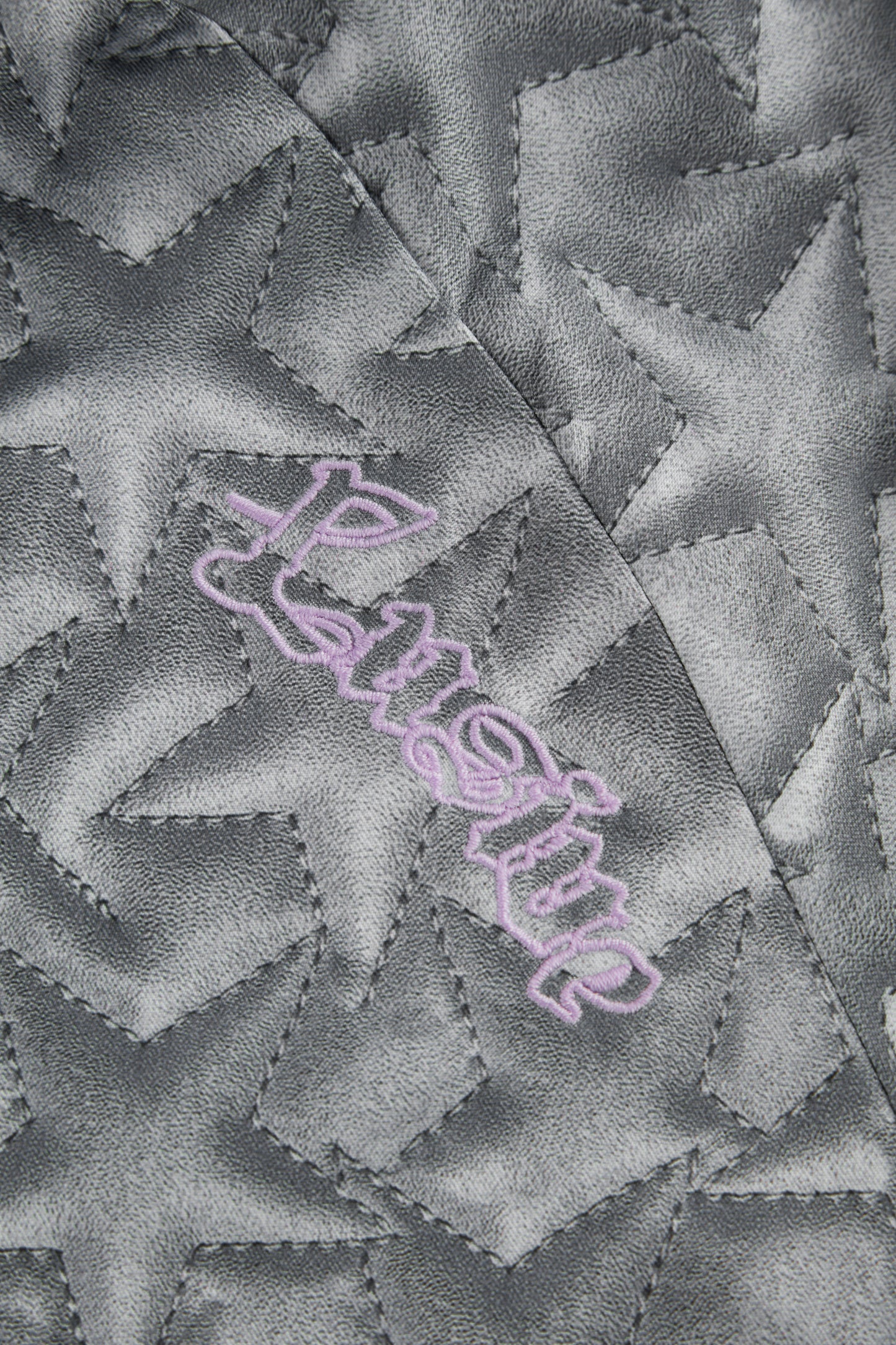 EMBOSSED PRINT UTILITY HOODED JACKET