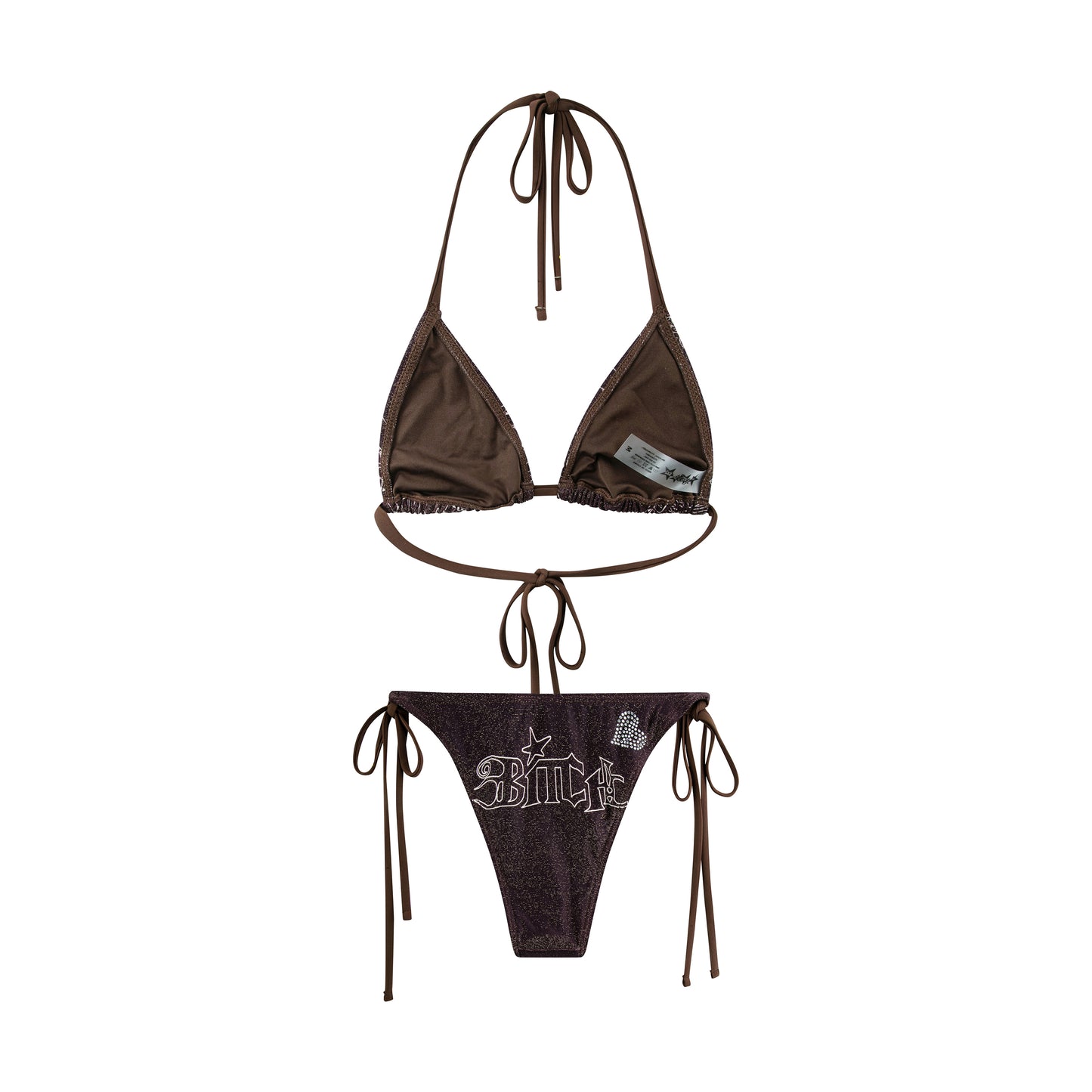 FALLEN BITCH GRAFFITI BIKINI