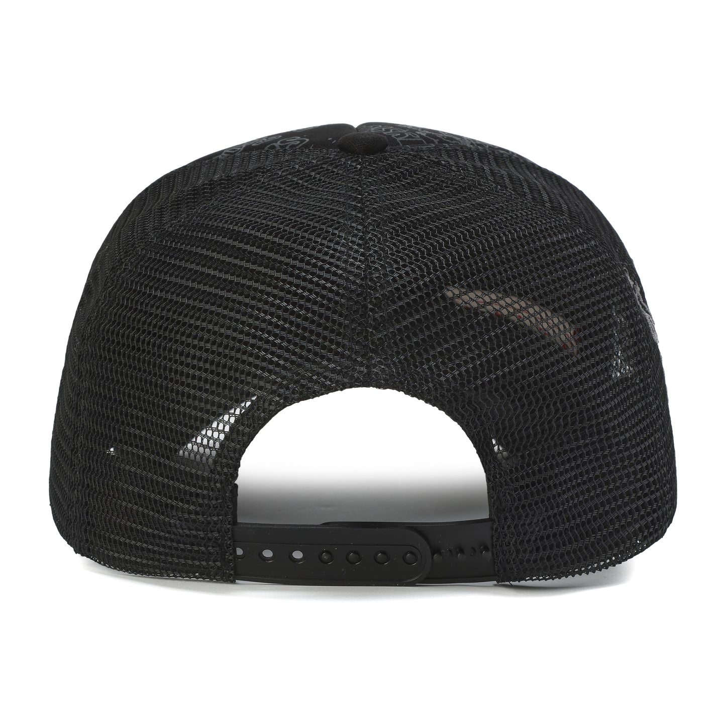 GRAFFITI CIPHER EMBROIDERED TRUCKER CAP
