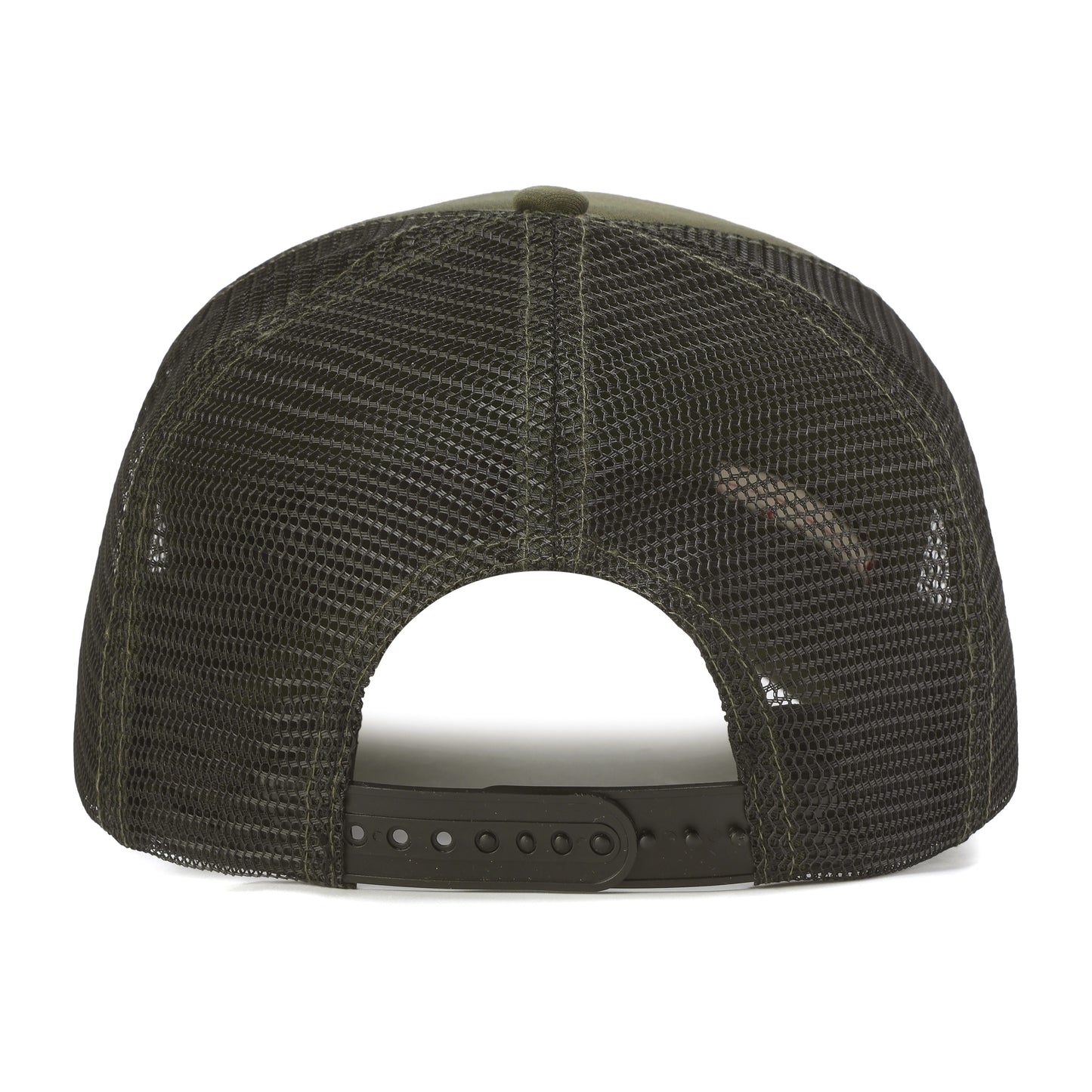 RHINESTONE EMBROIDERED TRUCKER CAP