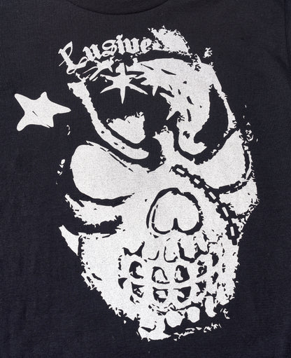 LUSIVE SKULL TEE BLACK