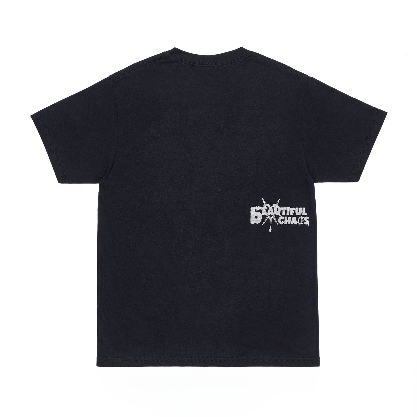 LUSIVE SKULL TEE BLACK