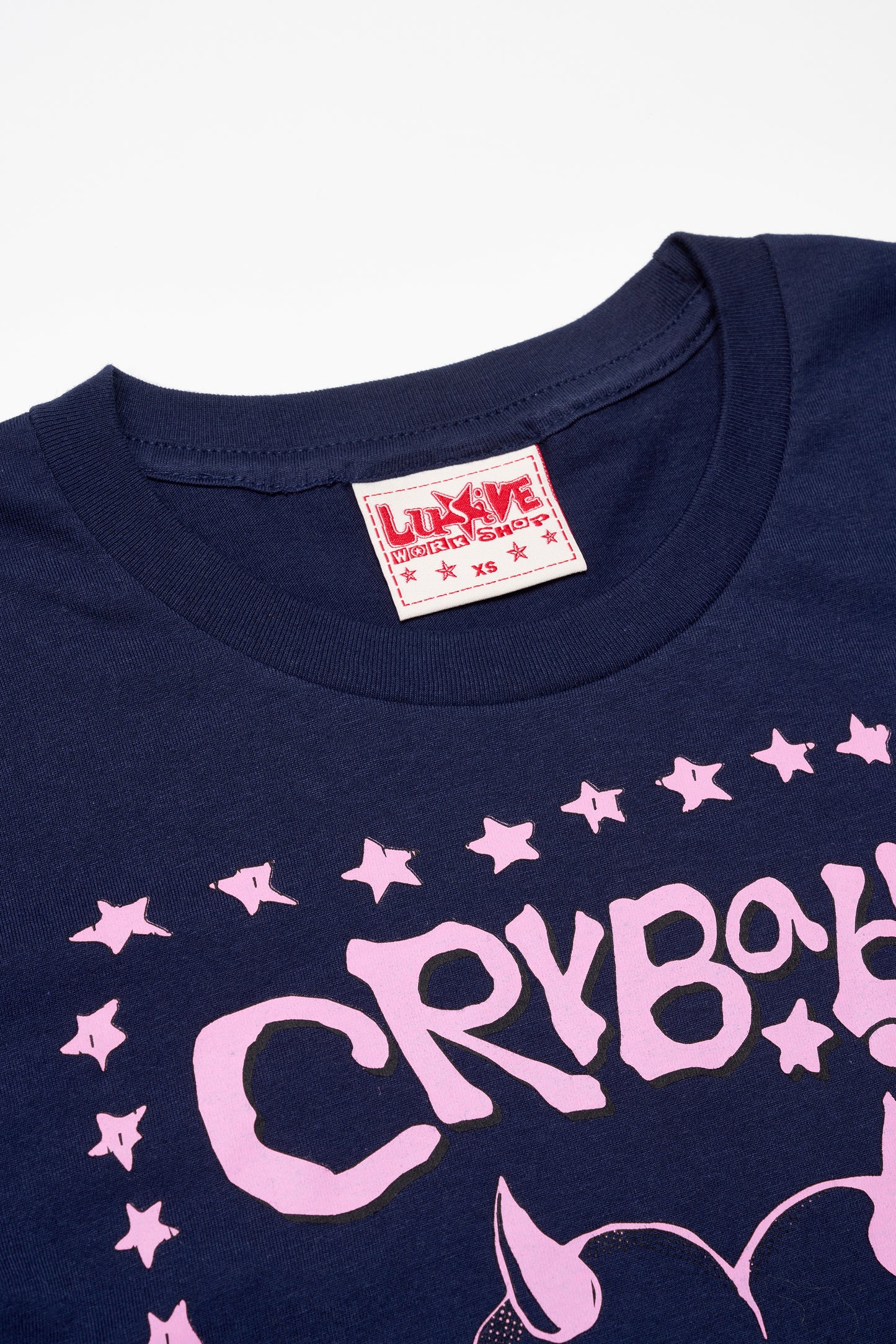 CRYBABY CHAOS TEE NAVY