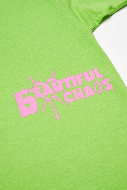 CRYBABY CHAOS TEE GREEN