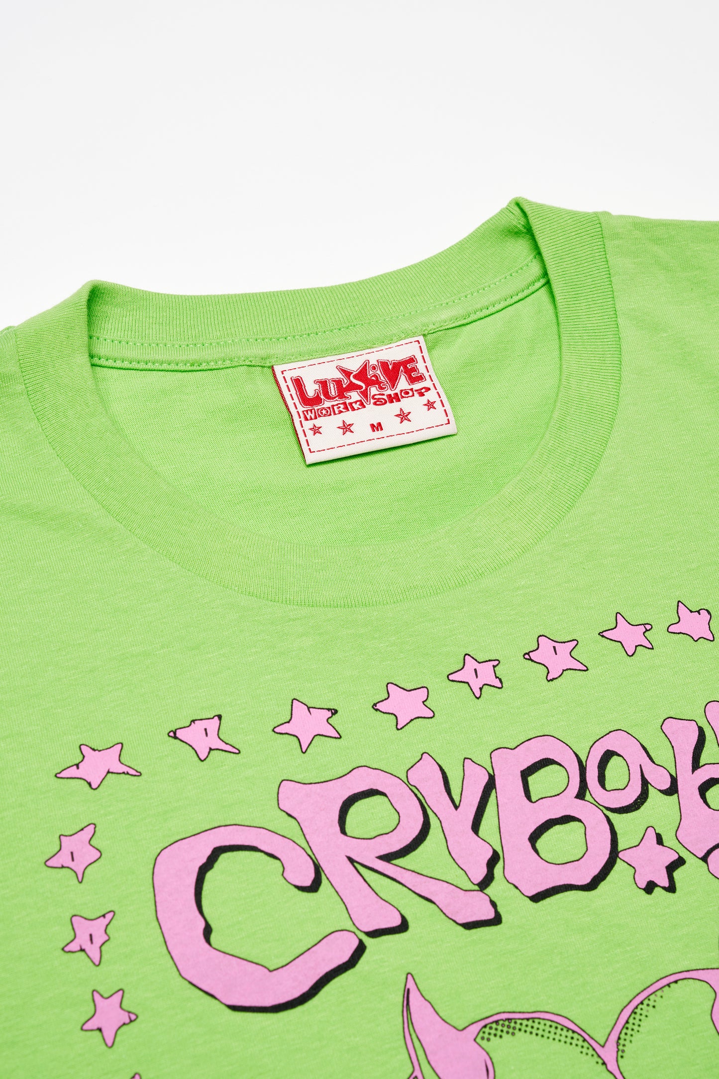 CRYBABY CHAOS TEE GREEN