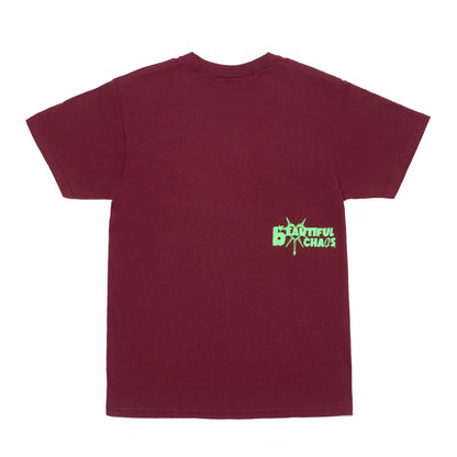 PUNKHEAD TEE DEEP WINE