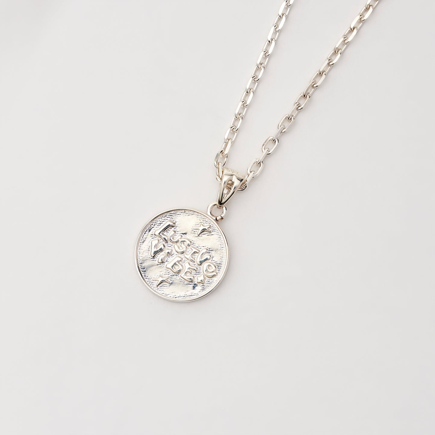 VIBE PUNKHEAD NECKLACE SILVER