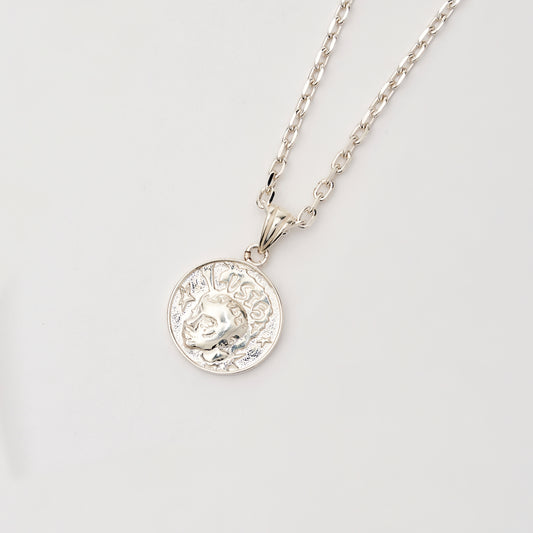 VIBE PUNKHEAD NECKLACE SILVER