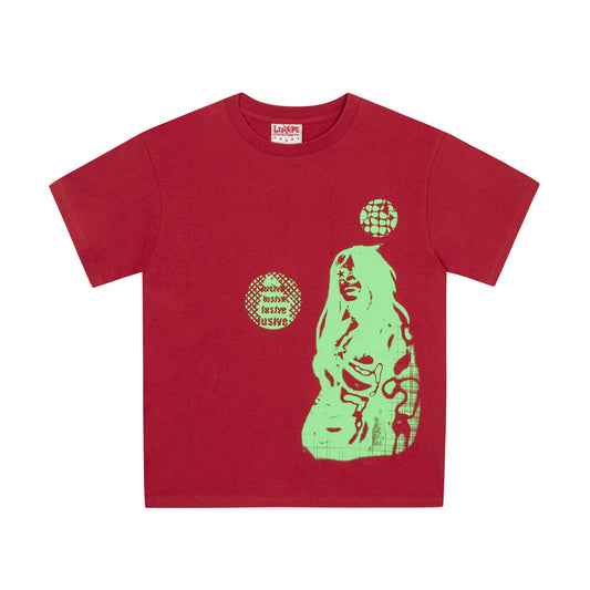 CYBER DESIRE TEE RED