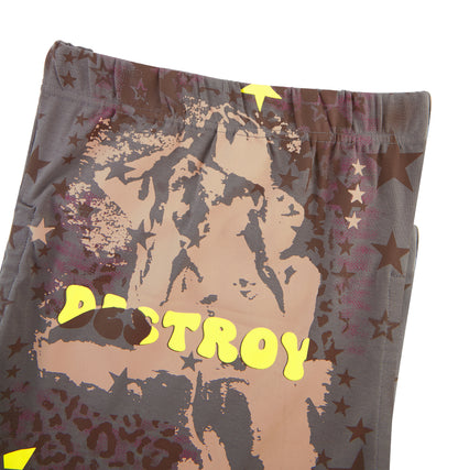 DESTROY GRAFFITI STAR TOP GREY