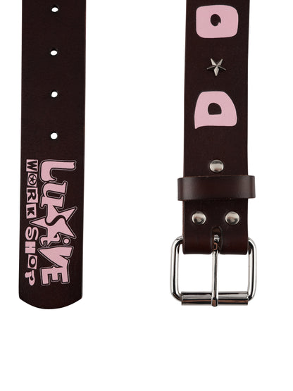 DON’T KILL MY VIBE HANDMADE LEATHER BELT