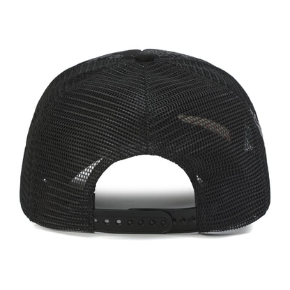 GRAFFITI CIPHER EMBROIDERED TRUCKER CAP
