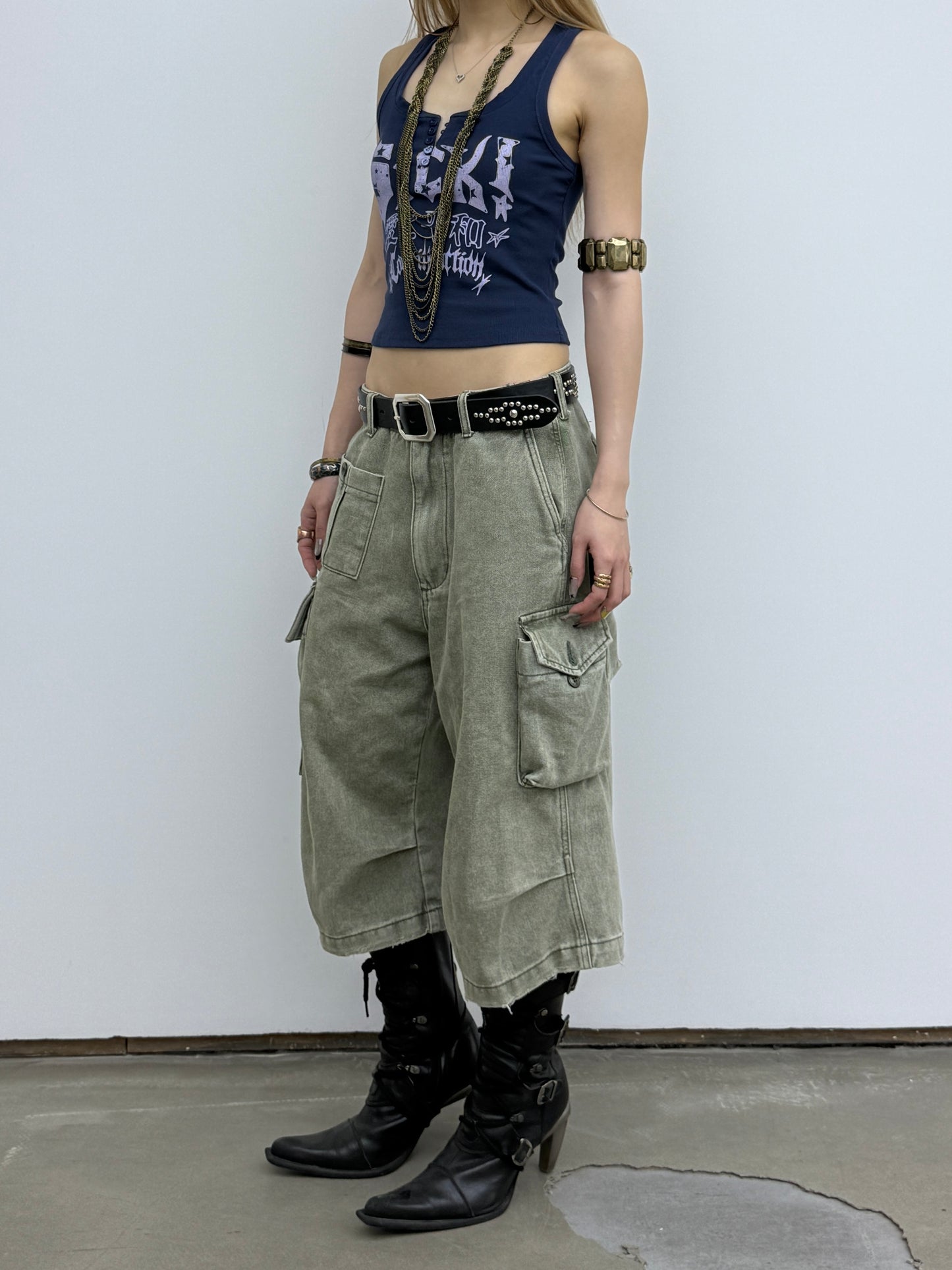 SAVED BY LIFE SWING COLLAR TANK