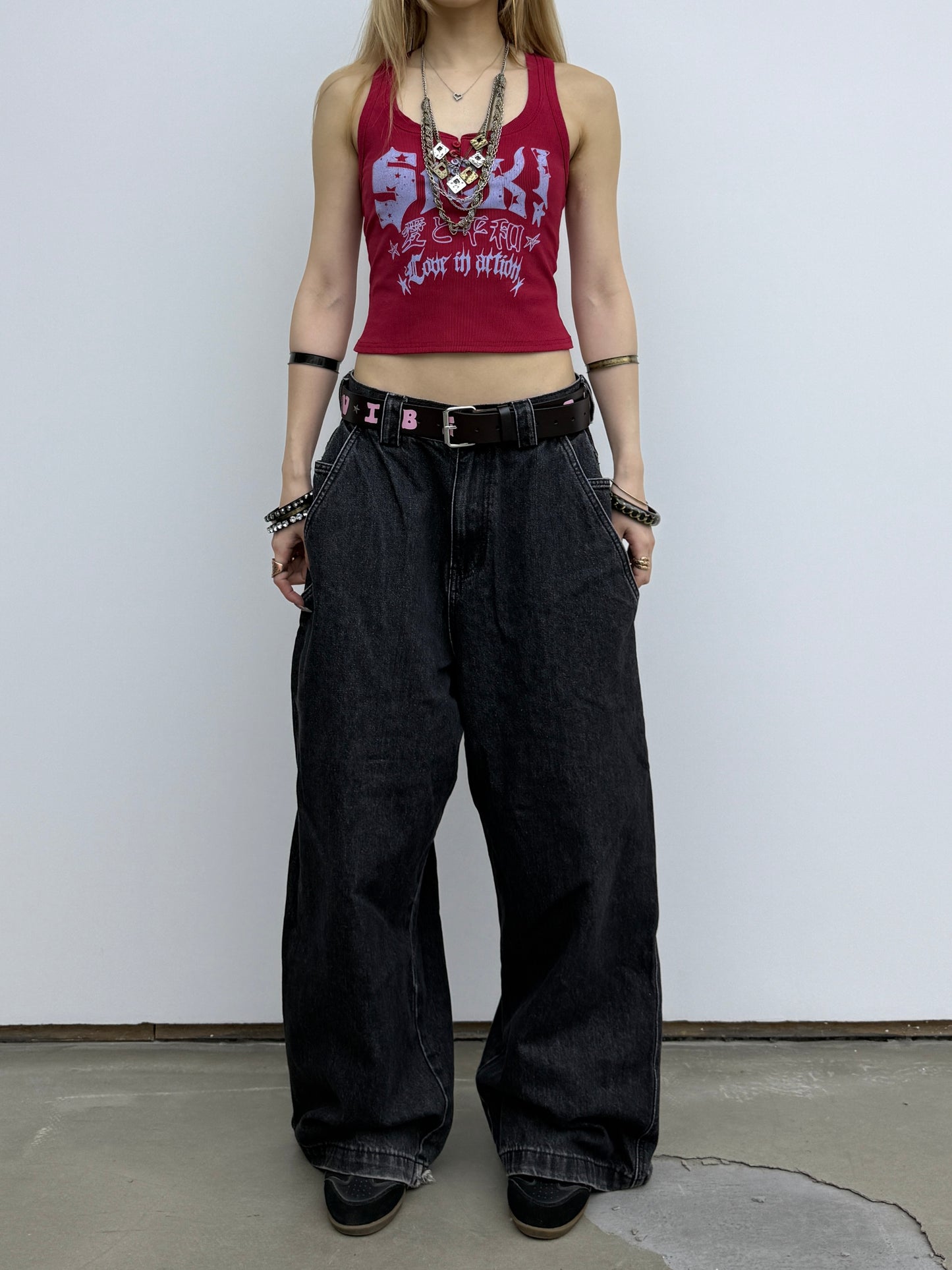 SAVED BY LIFE SWING COLLAR TANK