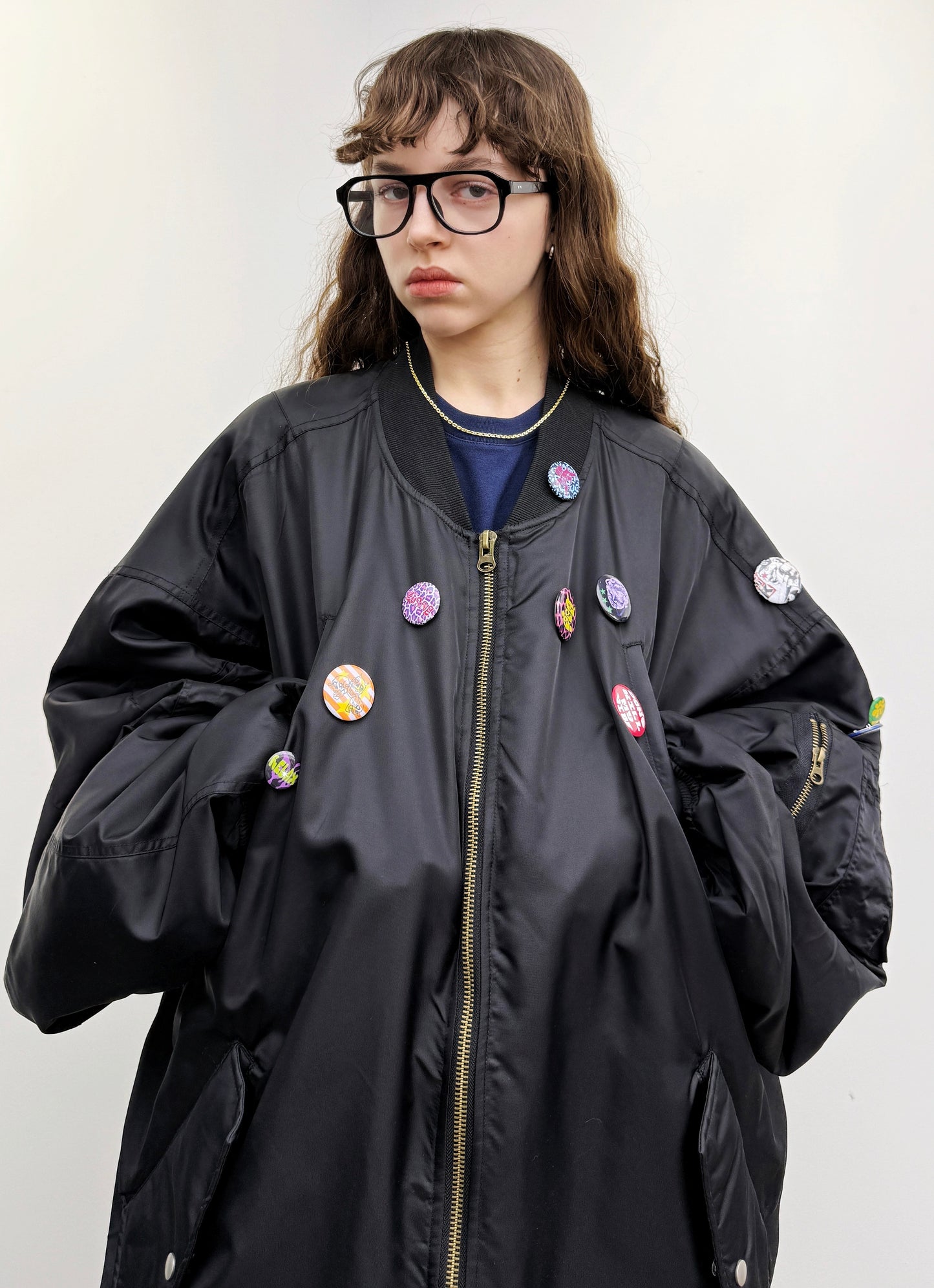 OVERSIZE LONG BOMBER