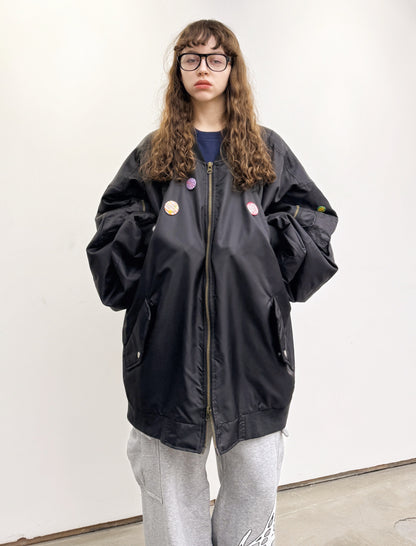 OVERSIZE LONG BOMBER