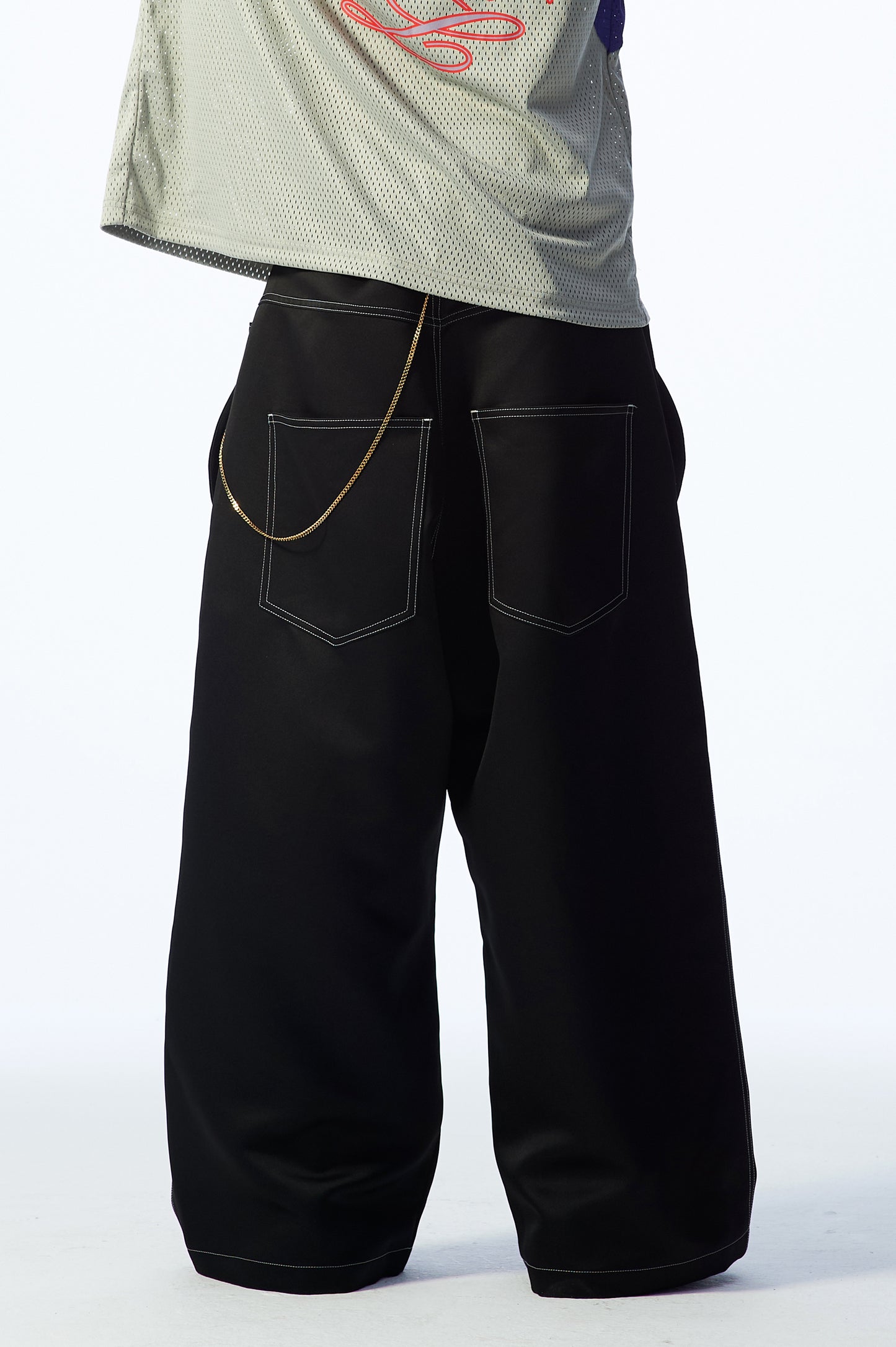 LUSIVE BAGGY CLASSIC PANTS