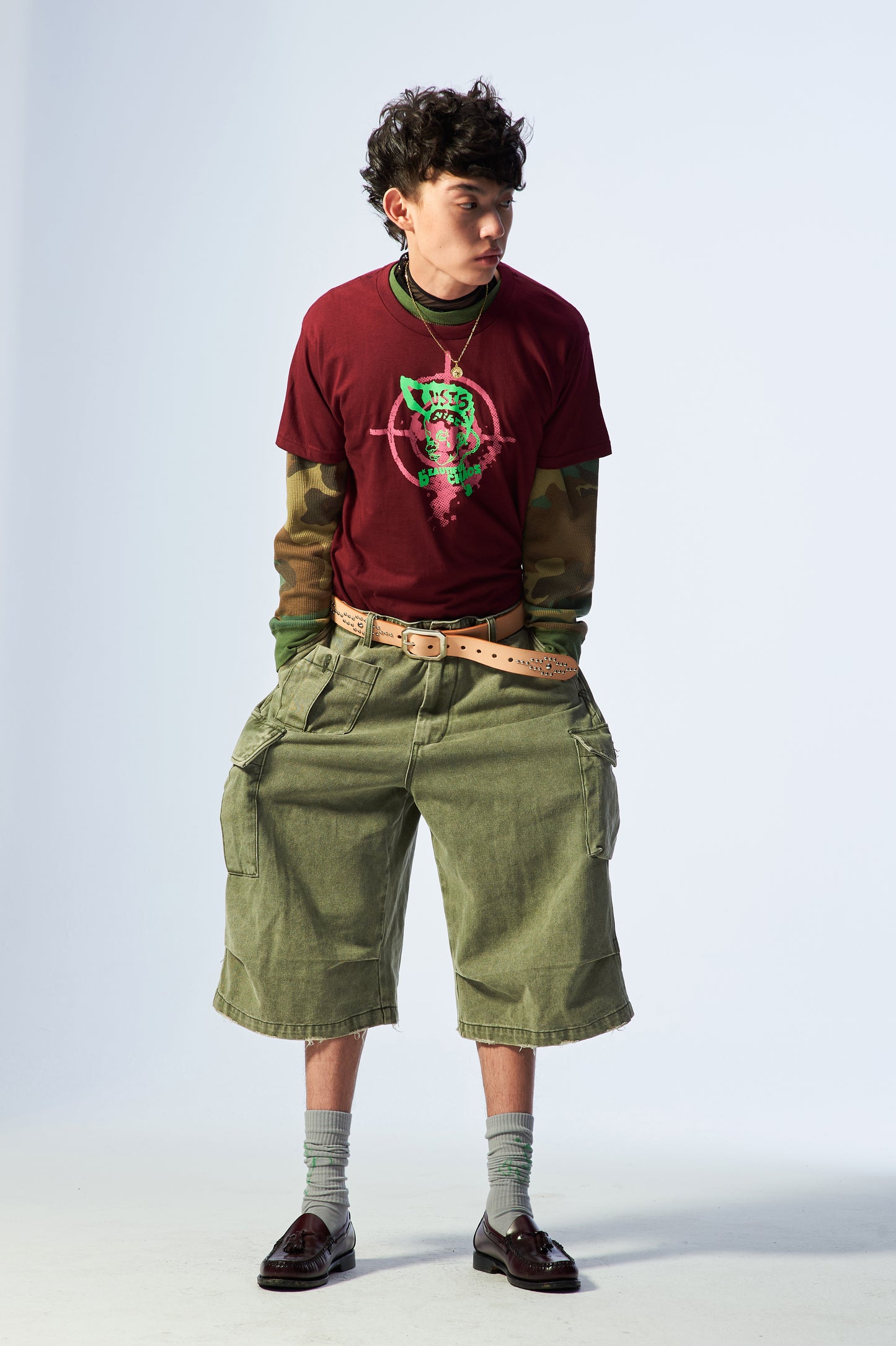 PUNKHEAD TEE DEEP WINE