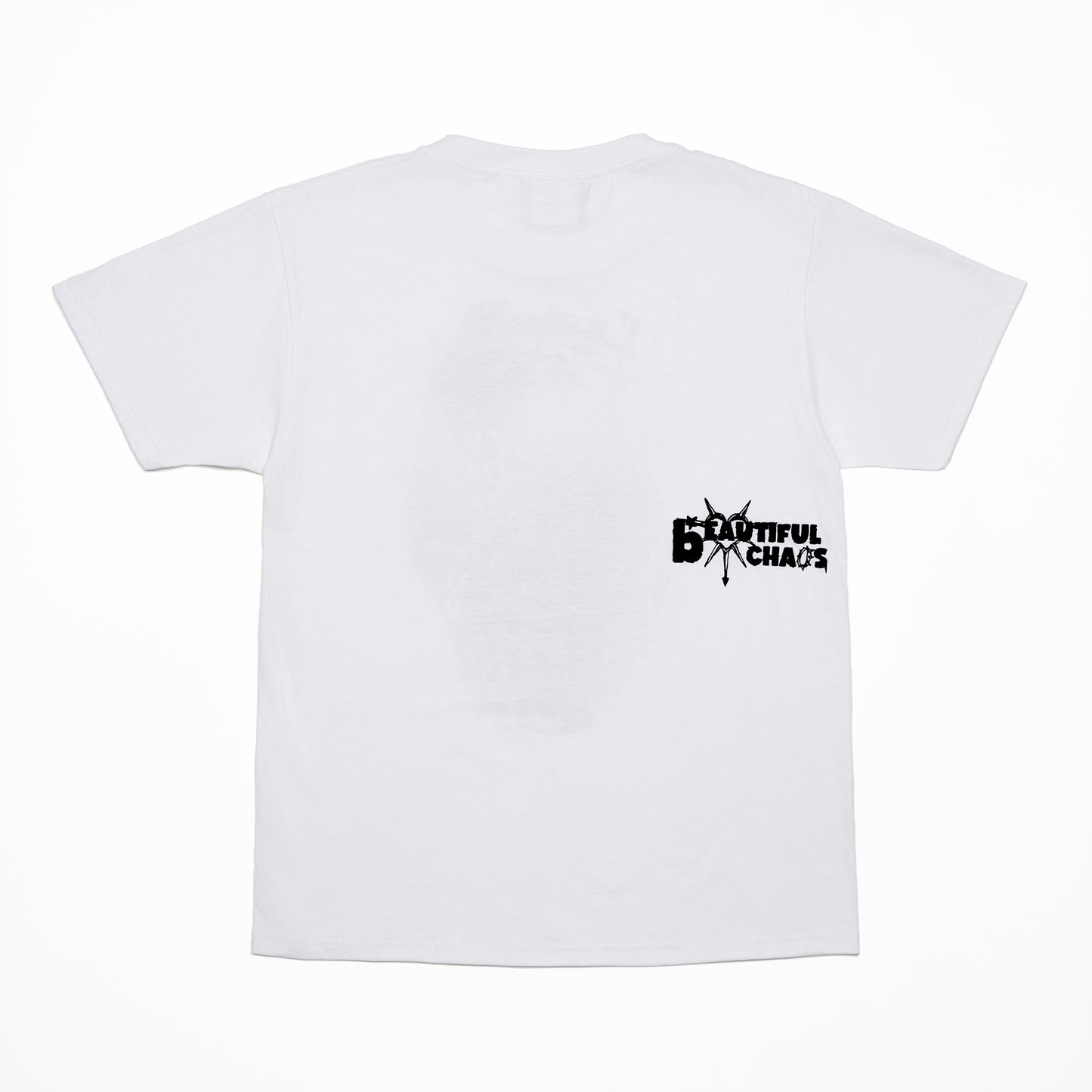 LUSIVE SKULL TEE WHITE