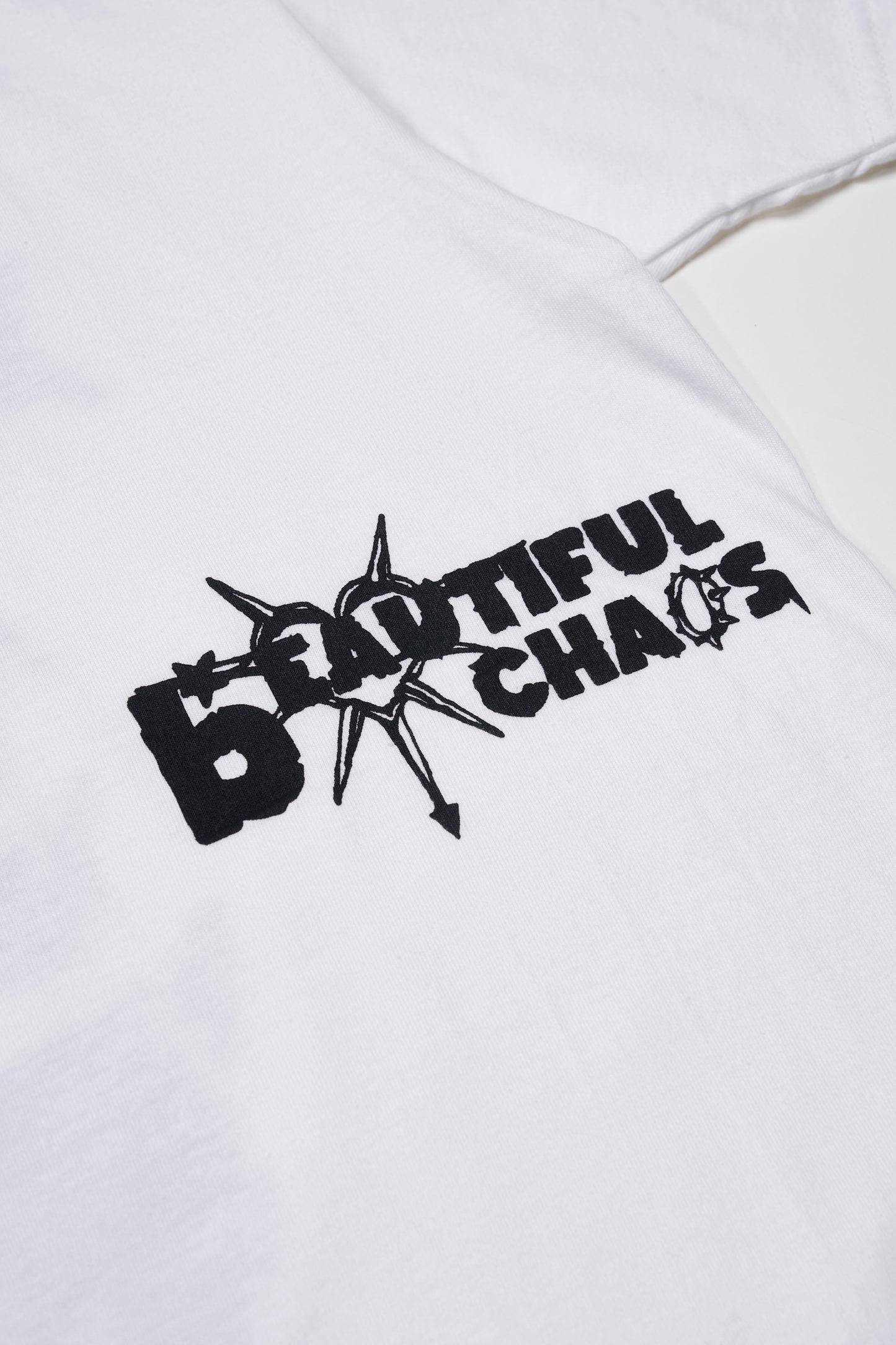LUSIVE SKULL TEE WHITE