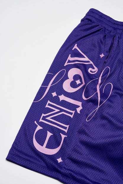 ENJOY JERSEY SHORT PURPLE