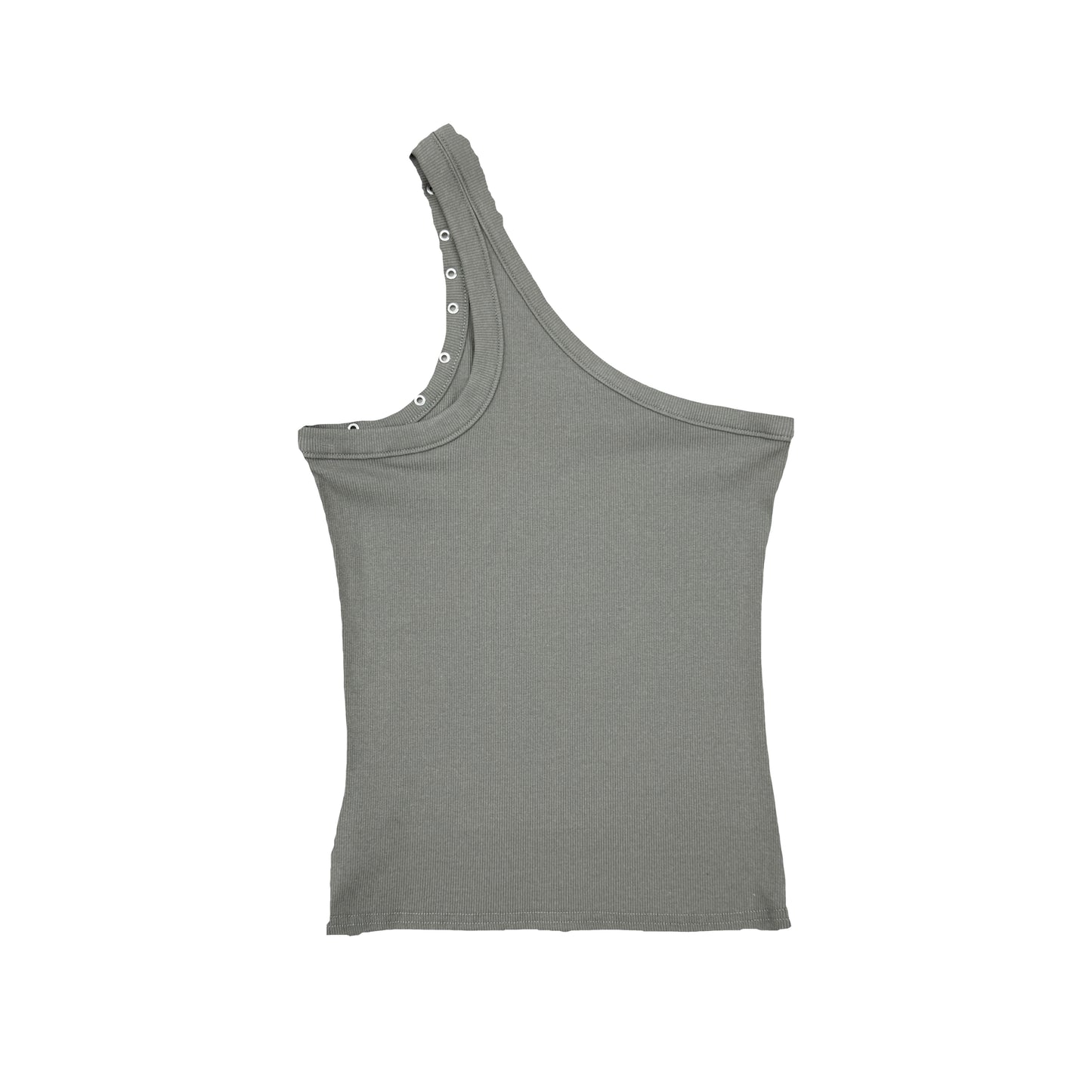 PUSSY TIME GROMMET OPEN-SHOULDER TANK