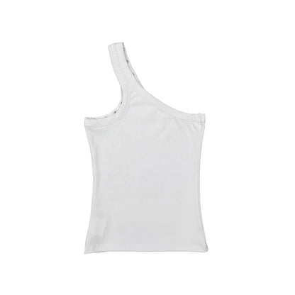 PUSSY TIME GROMMET OPEN-SHOULDER TANK