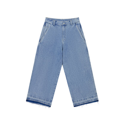 SKULL STAR BAGGY JEANS