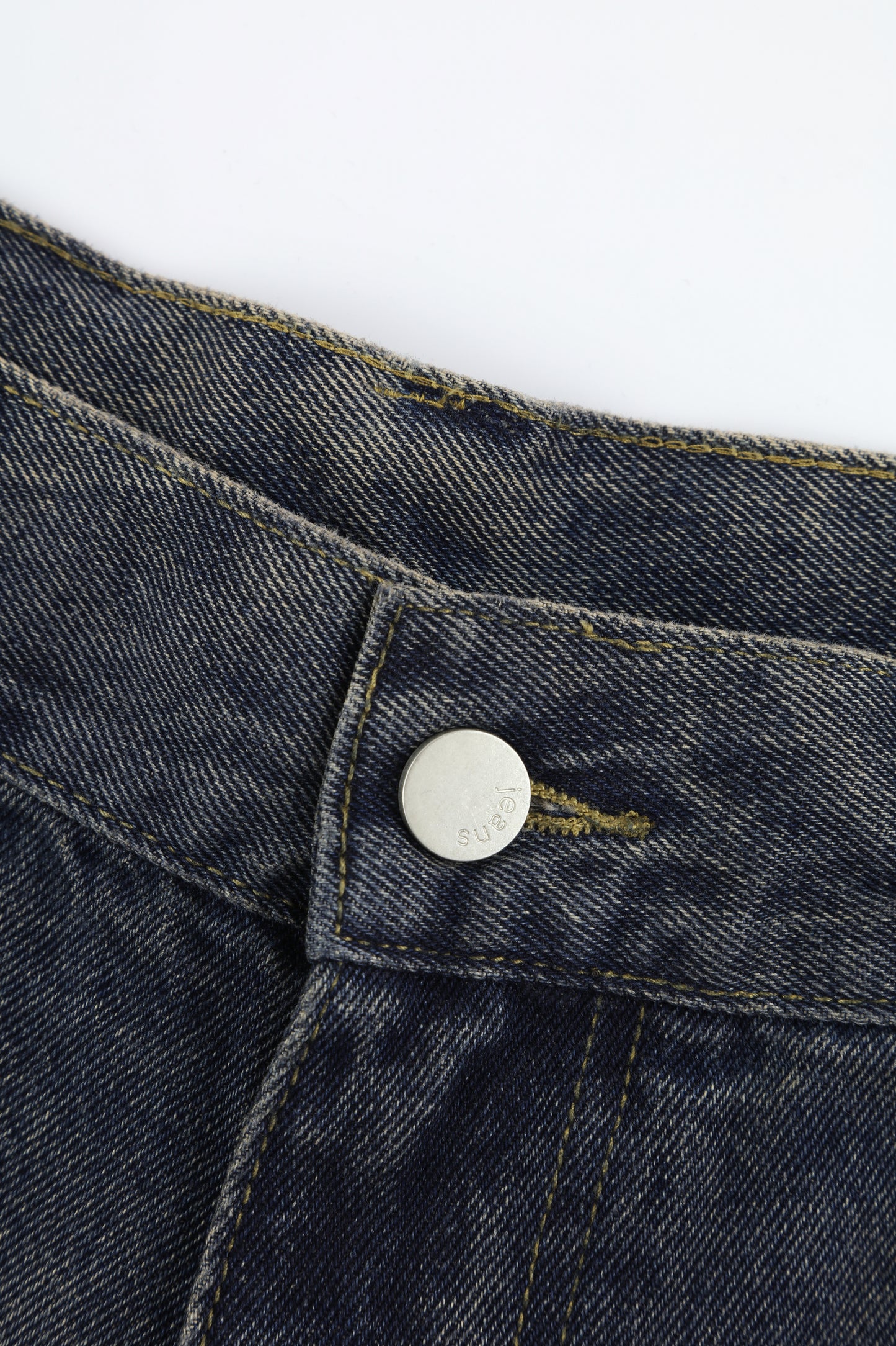 SKULL STAR BAGGY JEANS - FADE