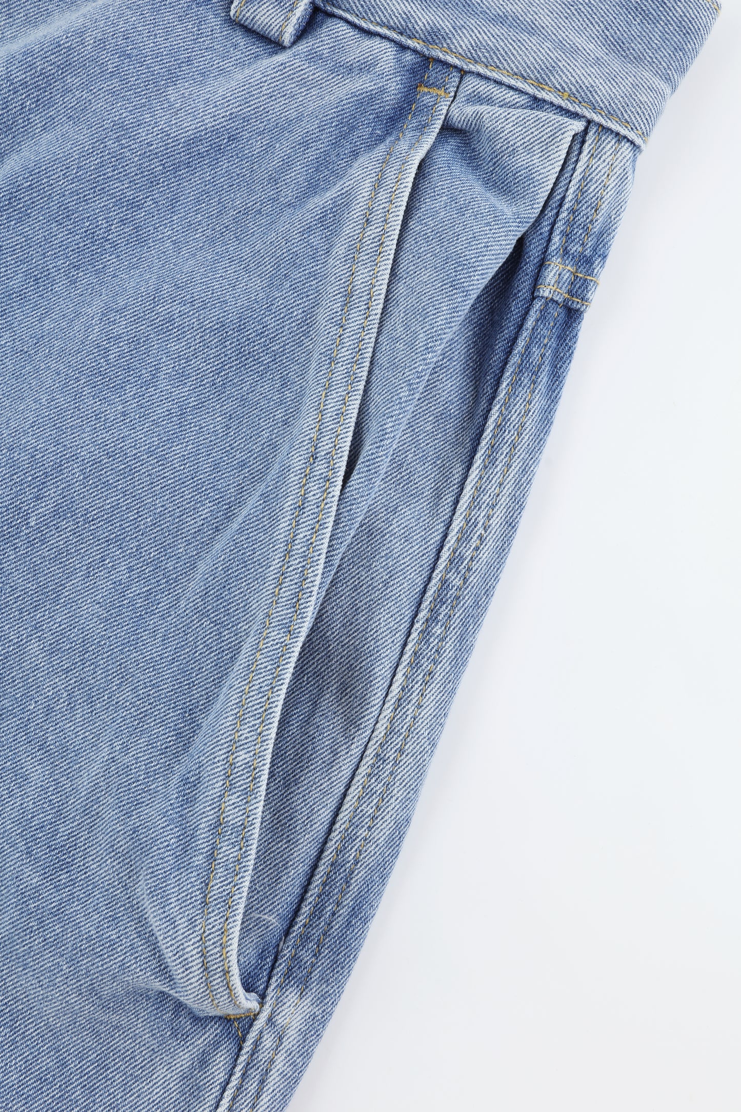SKULL STAR BAGGY JEANS