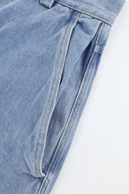 SKULL STAR BAGGY JEANS