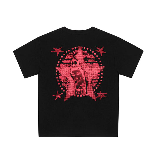STARBURST GUANYIN TEE BLACK