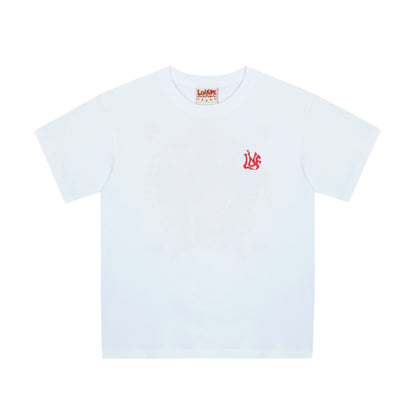 STARBURST GUANYIN TEE WHITE