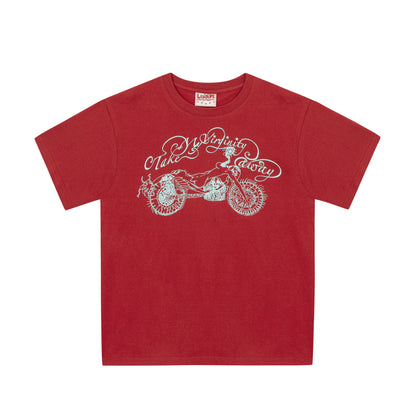 TAKE MY VIRGINITY AWAY TEE RED